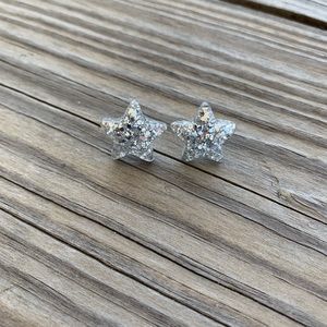 Chunky Star Stud Earrings